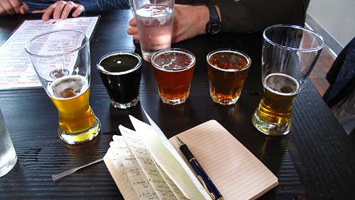 Fire on the Mountain tasters