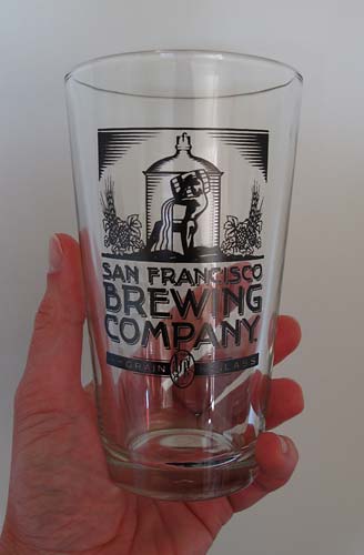 SF Brewing glass