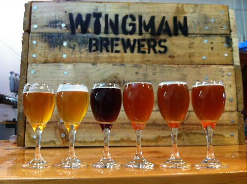 a true flight of tasters