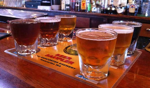 sampler at the Rockfish Grill