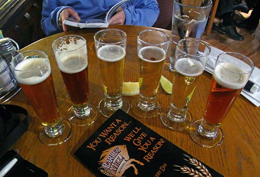 six reasons at the barley mill brew pub