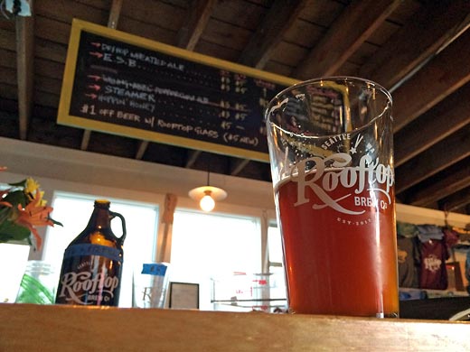 ceiling view at Rooftop