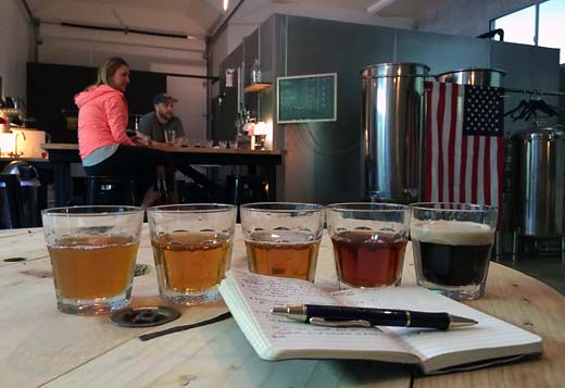 the old Burdick Brewery set-up